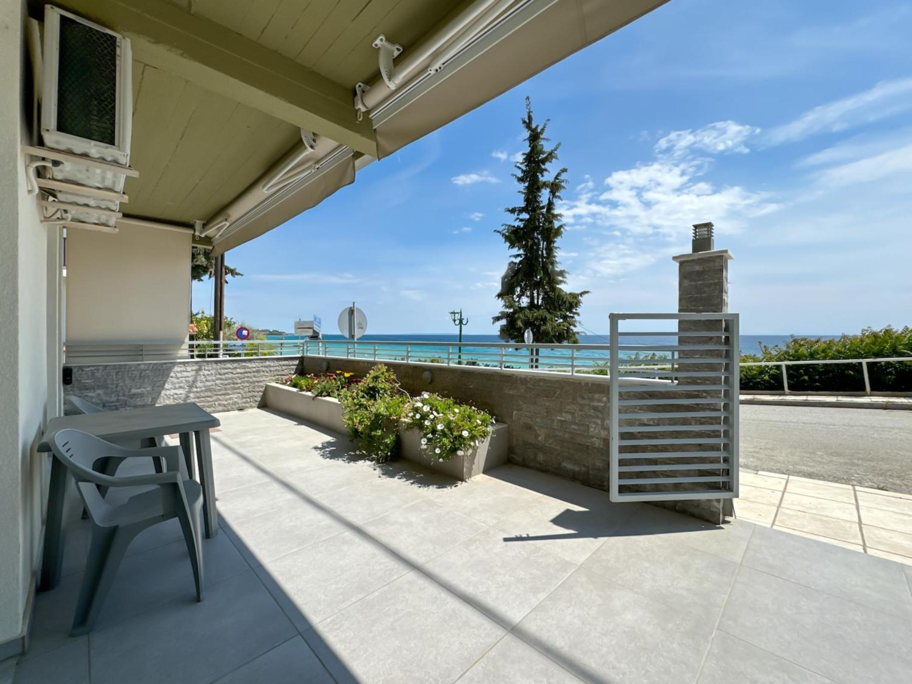 Blue Horizon 6 Apartamento Nea Kallikrateia Exterior foto